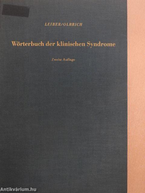 Wörterbuch der Klinischen Syndrome