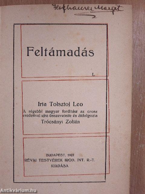 Feltámadás I-II.