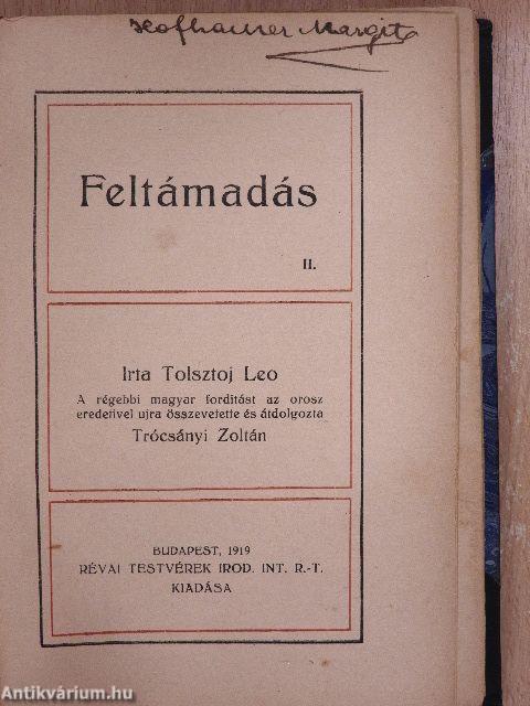 Feltámadás I-II.