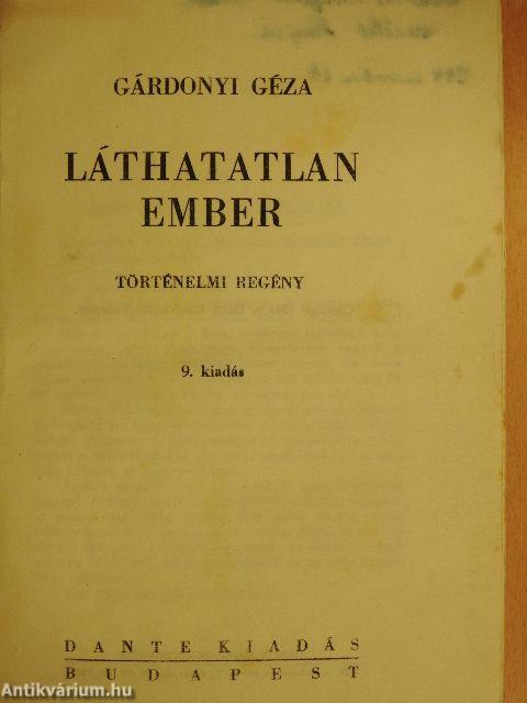 Láthatatlan ember