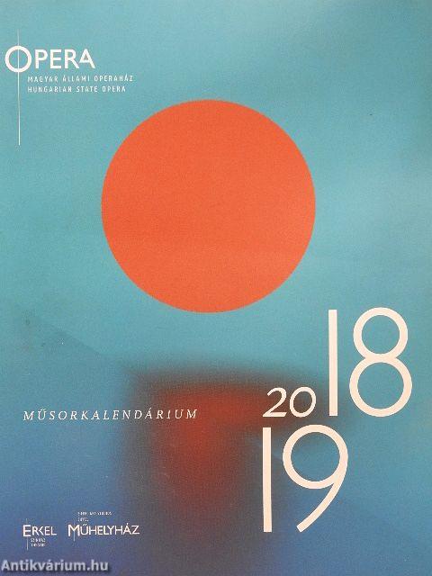 Opera Műsorkalendárium 2018-2019