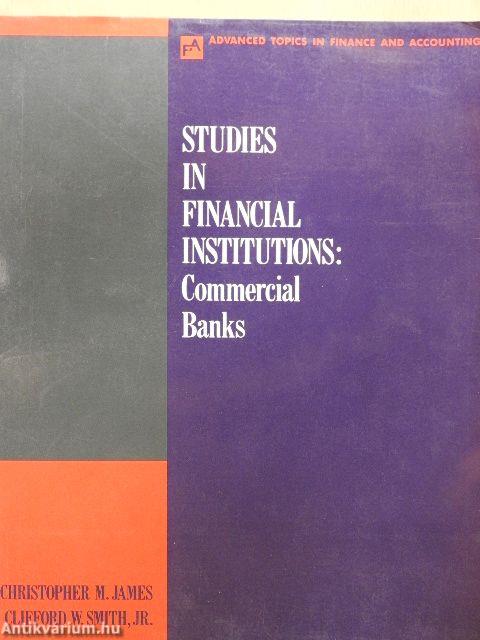 Studies in Financial Institutions