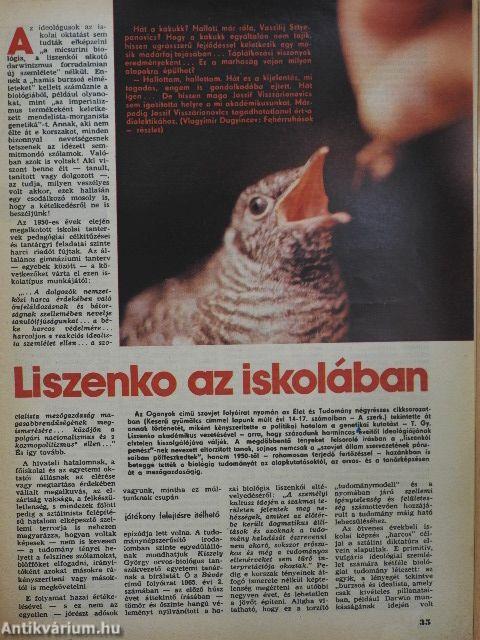 Élet és Tudomány 1989. (nem teljes évfolyam)