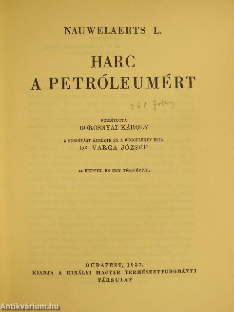 Harc a petróleumért