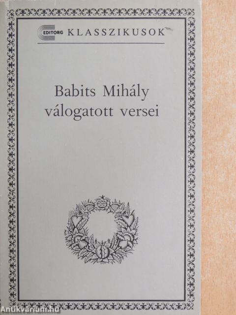 Babits Mihály válogatott versei