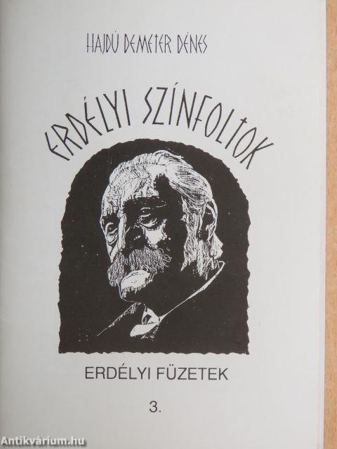 Erdélyi színfoltok