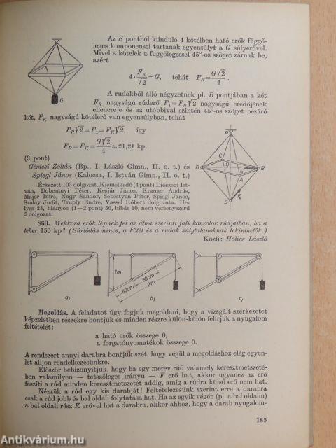 Középiskolai matematikai lapok 1970/4.