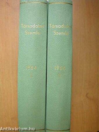 Társadalmi Szemle 1964. január-december I-II.