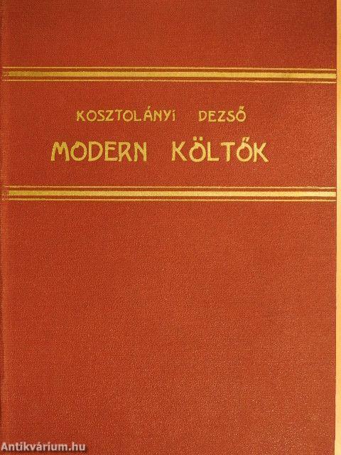 Modern költők I-III.