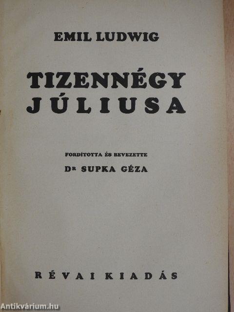 Tizennégy júliusa