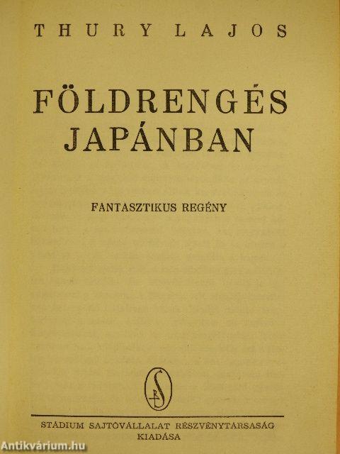 Földrengés Japánban