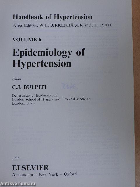 Epidemiology of Hypertension