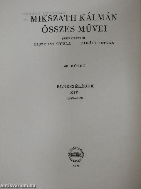 Elbeszélések XIV.