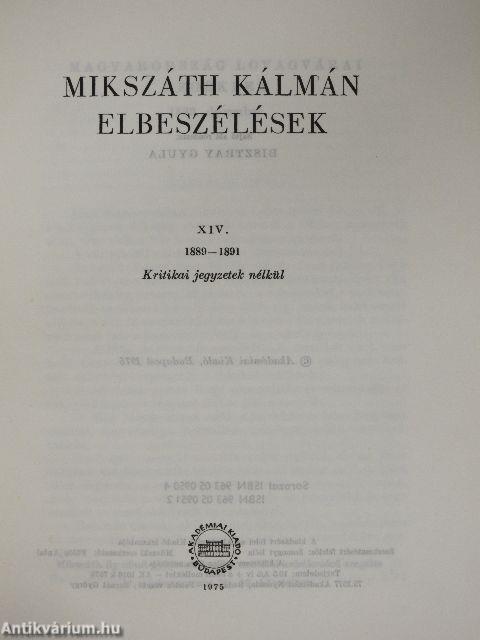 Elbeszélések XIV.