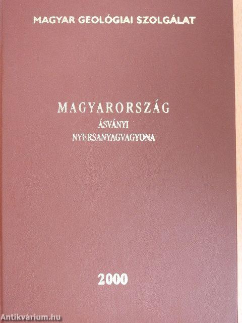 Magyarország ásványi nyersanyagvagyona 2000