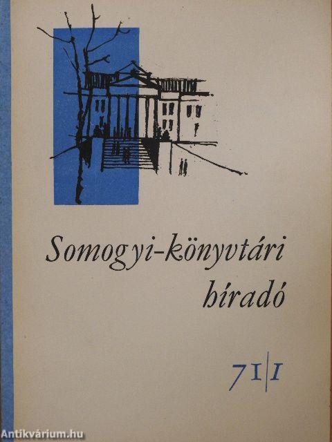 Somogyi-könyvtári híradó 71/1-4.