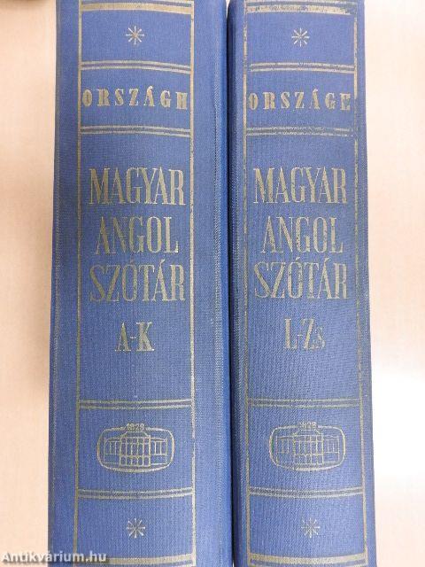 Magyar-angol szótár I-II.