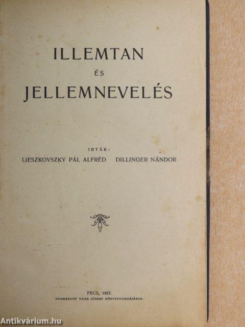 Illemtan és jellemnevelés