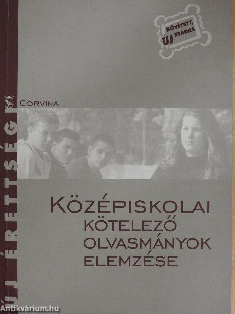 Középiskolai kötelező olvasmányok elemzése