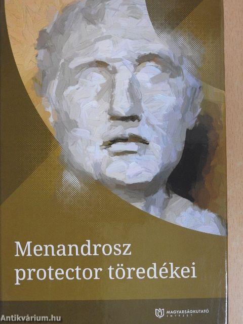 Menandrosz protector töredékei