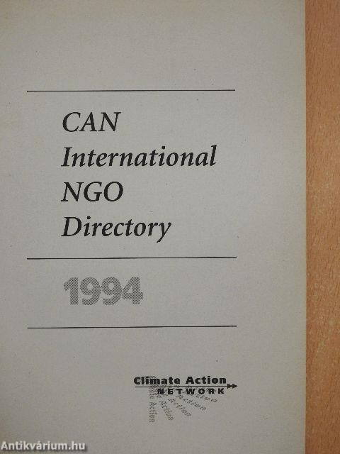 CAN International NGO Directory 1994