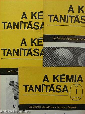 A kémia tanítása 1977. tavasz-tél