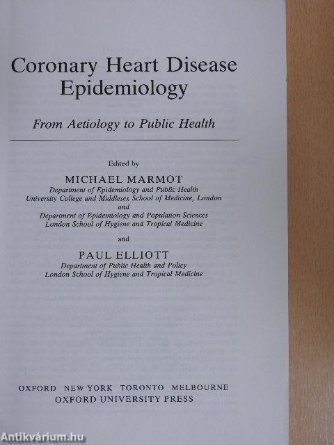 Coronary Heart Disease Epidemiology