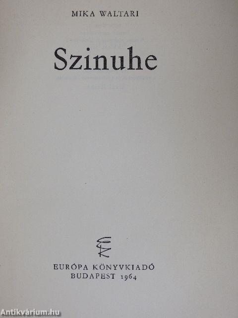 Szinuhe