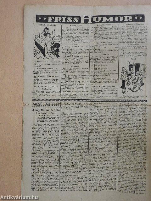 Friss Ujság Vasárnap 1938. szeptember 4.