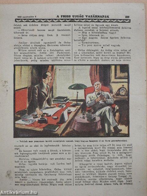Friss Ujság Vasárnap 1938. szeptember 4.