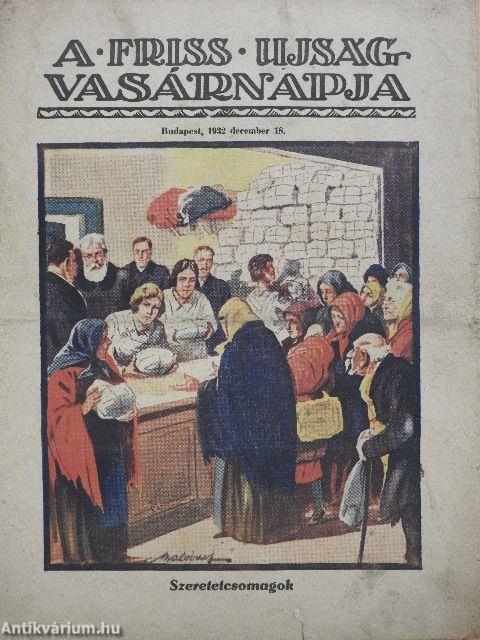 A Friss Ujság Vasárnapja 1932. december 18.