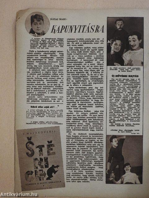 Szinház és Mozi 1956. szeptember 29.