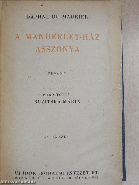 A Manderley-ház asszonya