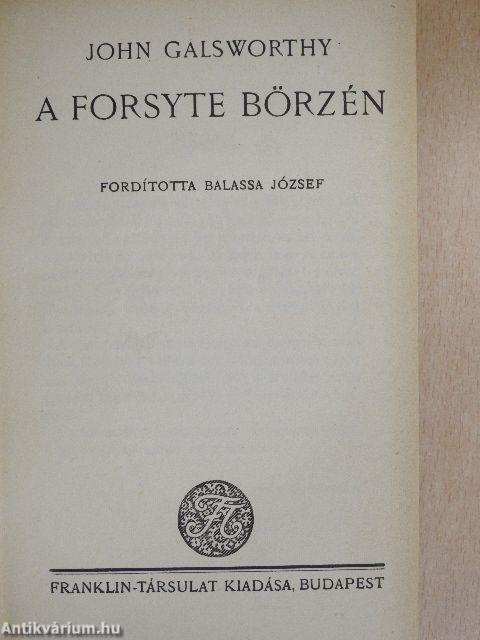 A Forsyte börzén