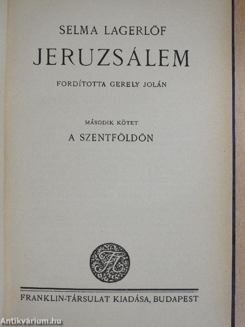 Jeruzsálem I-II.