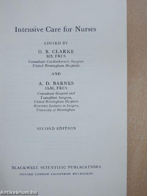 Intensive Care for Nurses