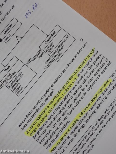 Pattern-Oriented Software Architecture (dedikált példány)