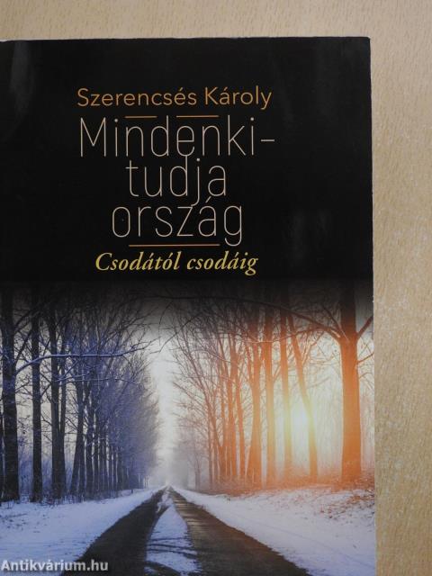 Mindenki-tudja ország (aláírt példány)