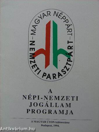 A népi-nemzeti jogállam programja