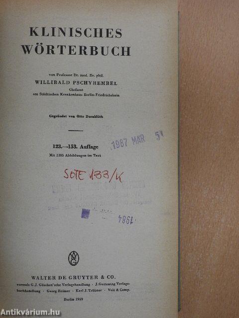 Klinisches Wörterbuch