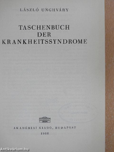 Taschenbuch der Krankheitssyndrome