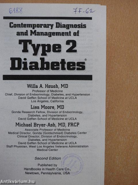 Contemporary Diagnosis and Management of Type 2 Diabetes