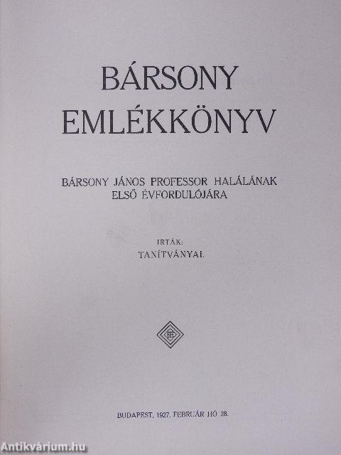 Bársony emlékkönyv