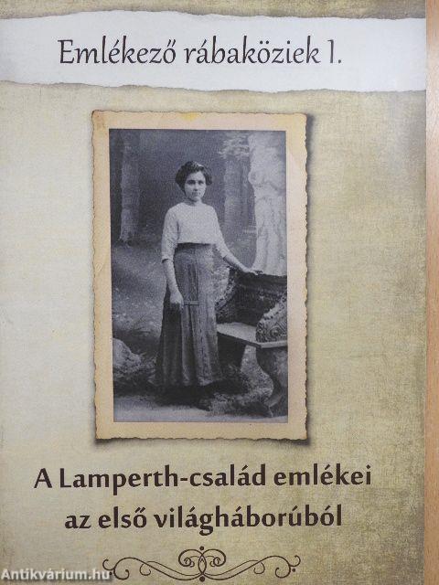 A Lamperth-család emlékei az első világháborúból