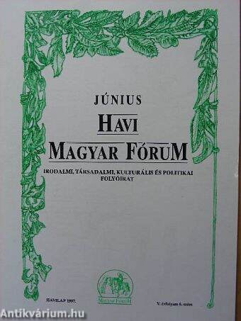 Június Havi Magyar Fórum 1997.
