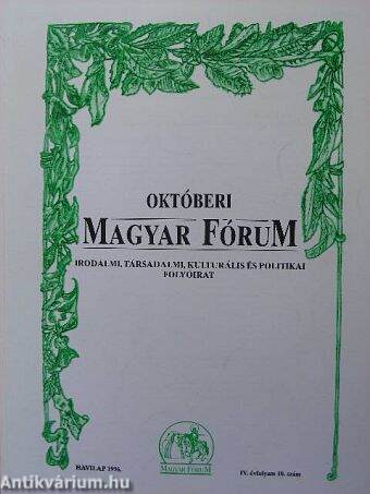 Októberi Magyar Fórum 1996.