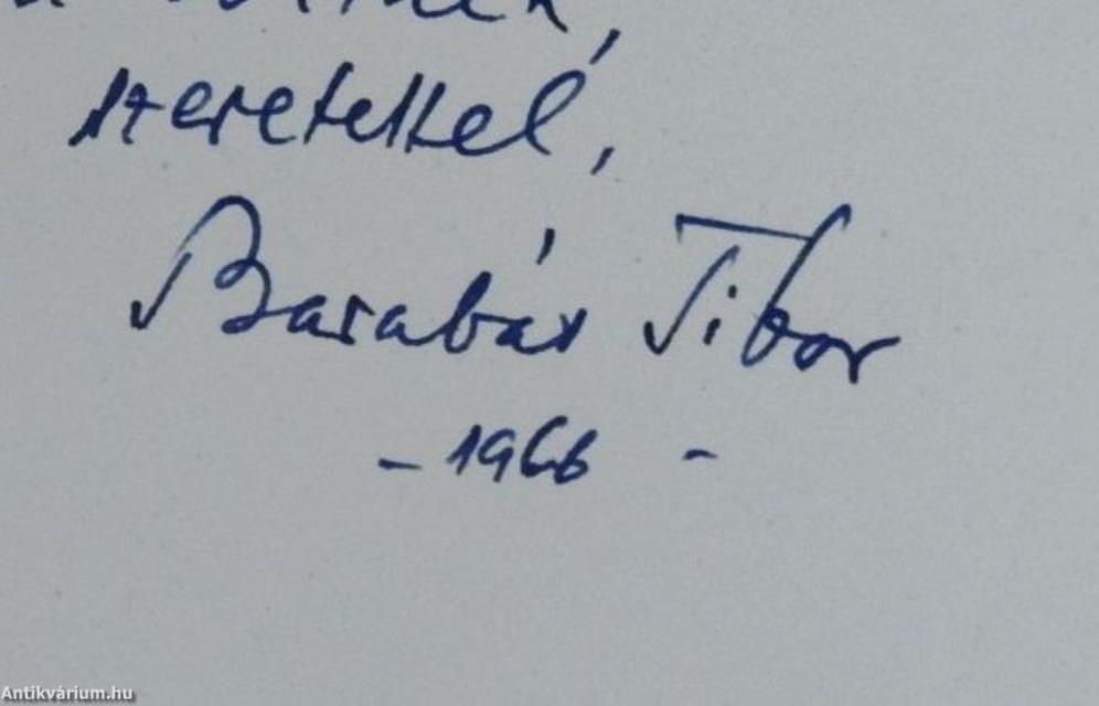 Török daráló/Egy címíró emlékiratai (dedikált példány)