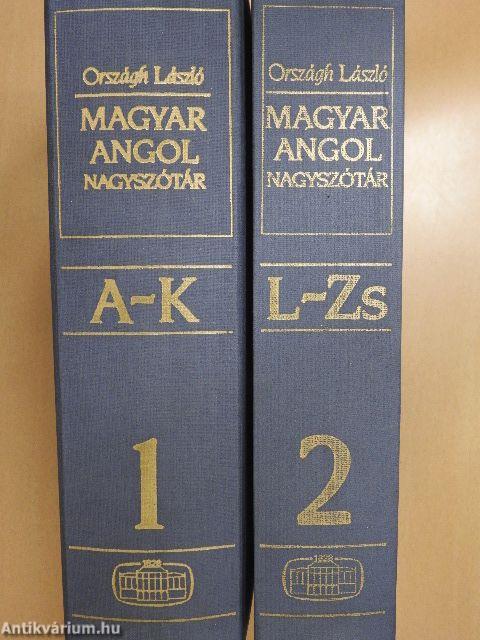 Magyar-angol nagyszótár 1-2.