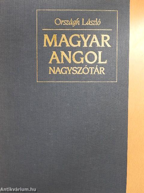 Magyar-angol nagyszótár 1-2.