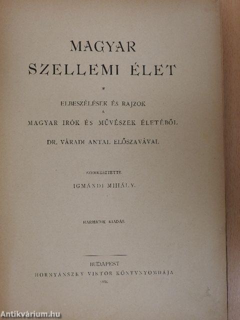 Magyar szellemi élet